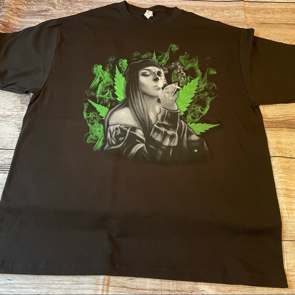 420 Smokin' Weed Plant T-Shirt